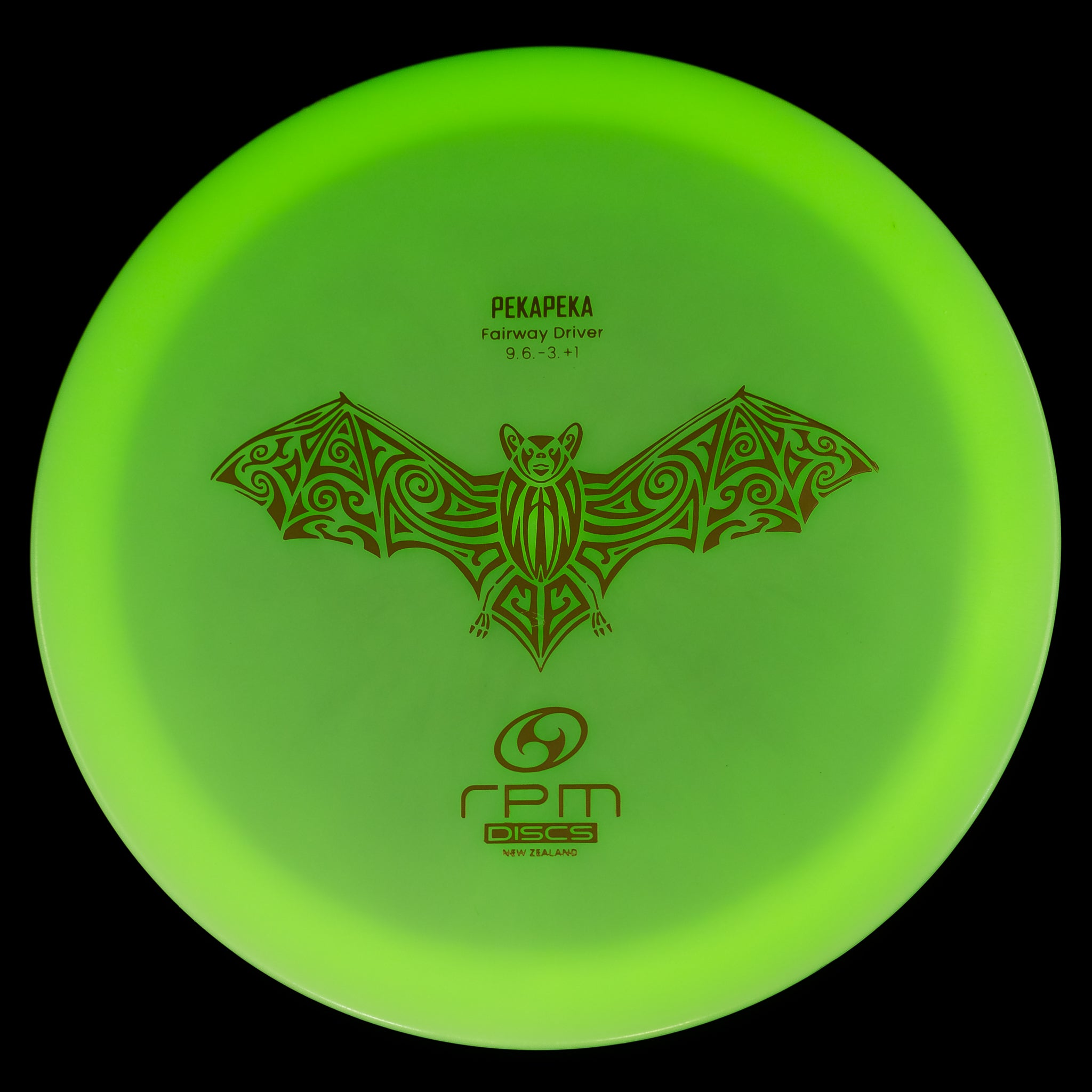 Glow Pekapeka by RPM Discs Disc Golf Disc Local Discs