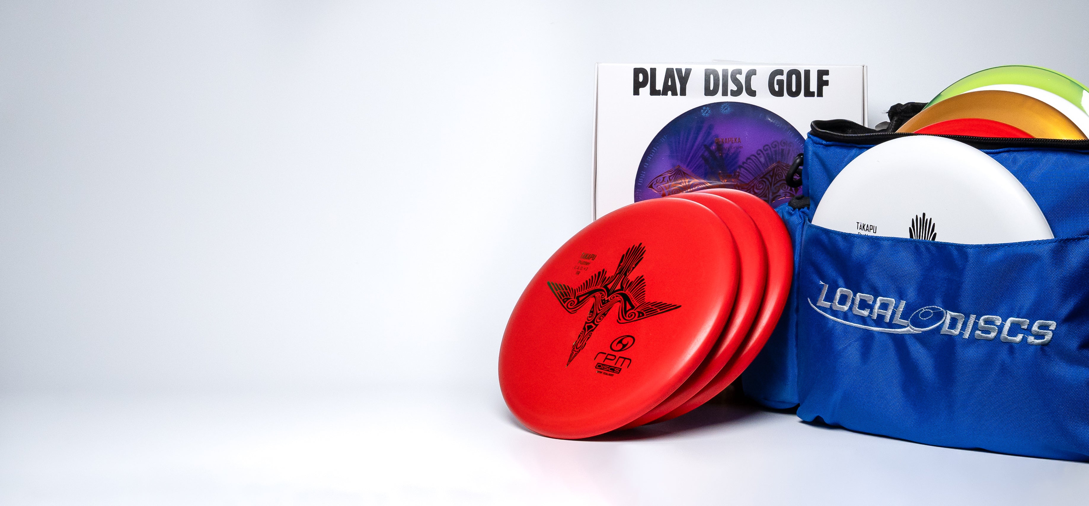 Disc Golf Starter Sets and Bundles on a white background