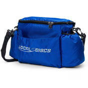 Local Discs shoulder disc golf bag in blue
