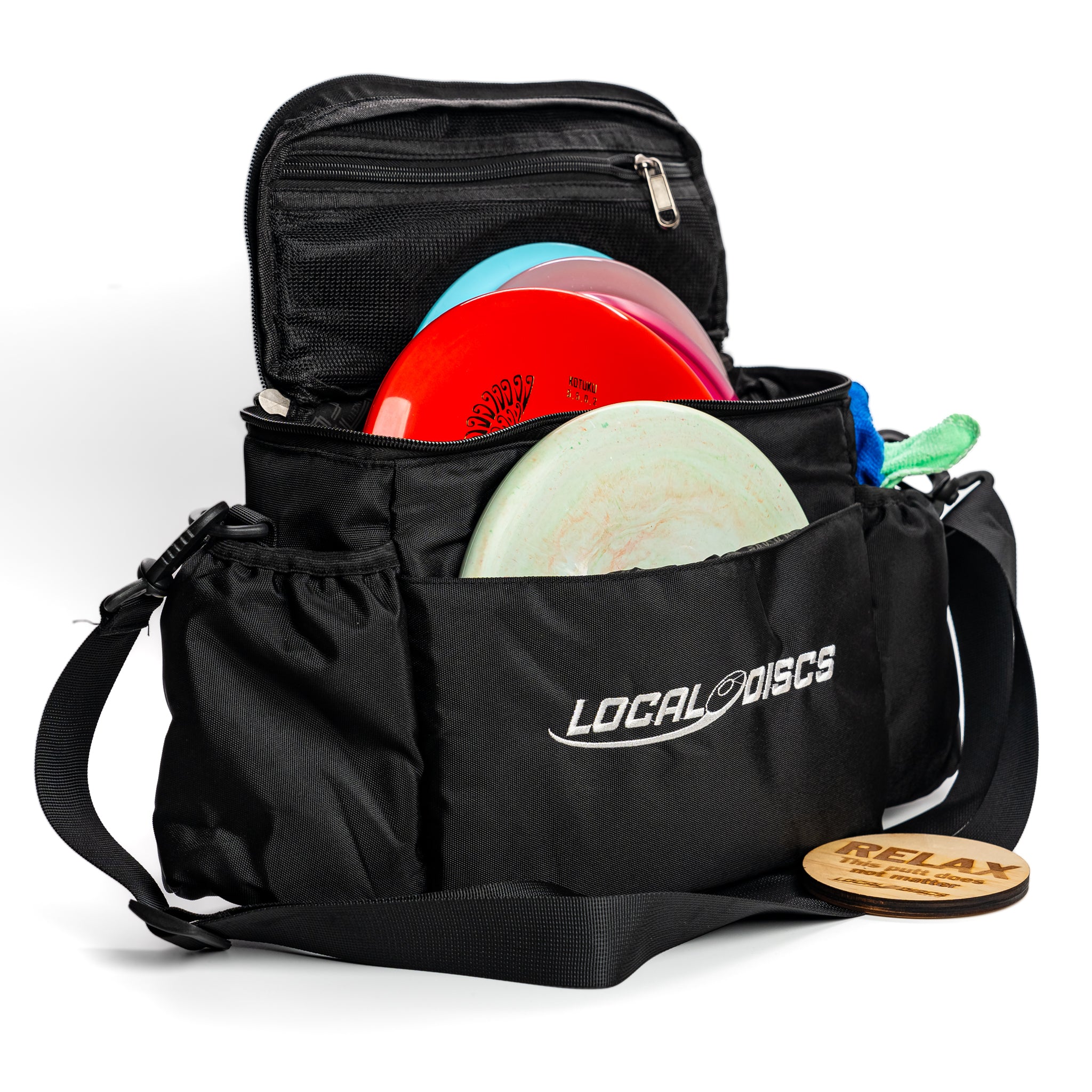 PRO STARTER Disc Golf Set - 5 Discs and Bag Bundle | Local Discs