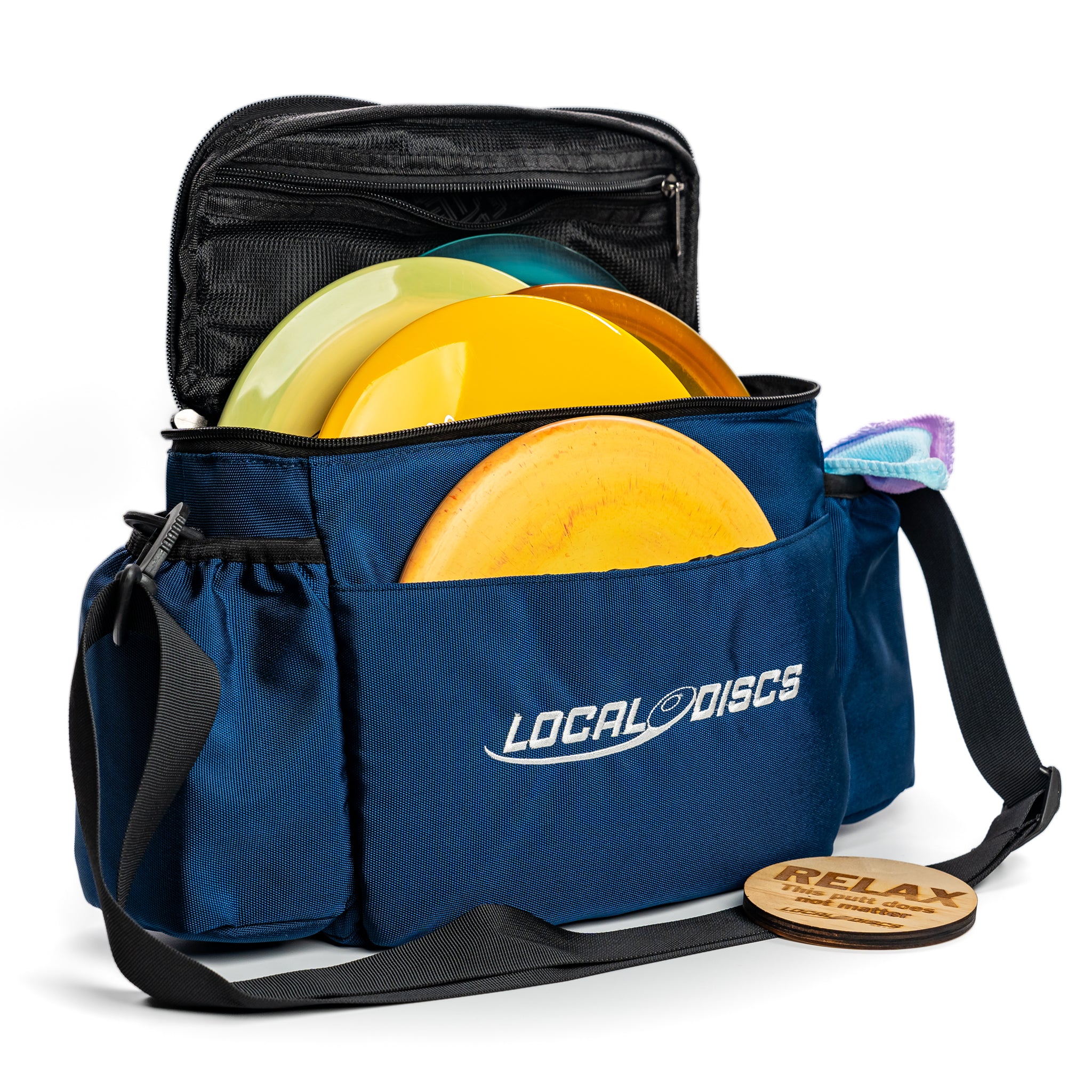 PRO STARTER Disc Golf Set - 5 Discs and Bag Bundle