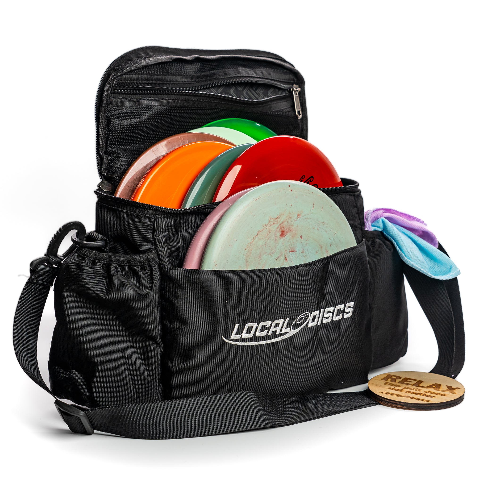 PRO DELUXE Disc Golf Bundle - 8 Discs and Bag Bundle