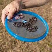 RPM Discs Ruru in Cosmic being held ready to throw