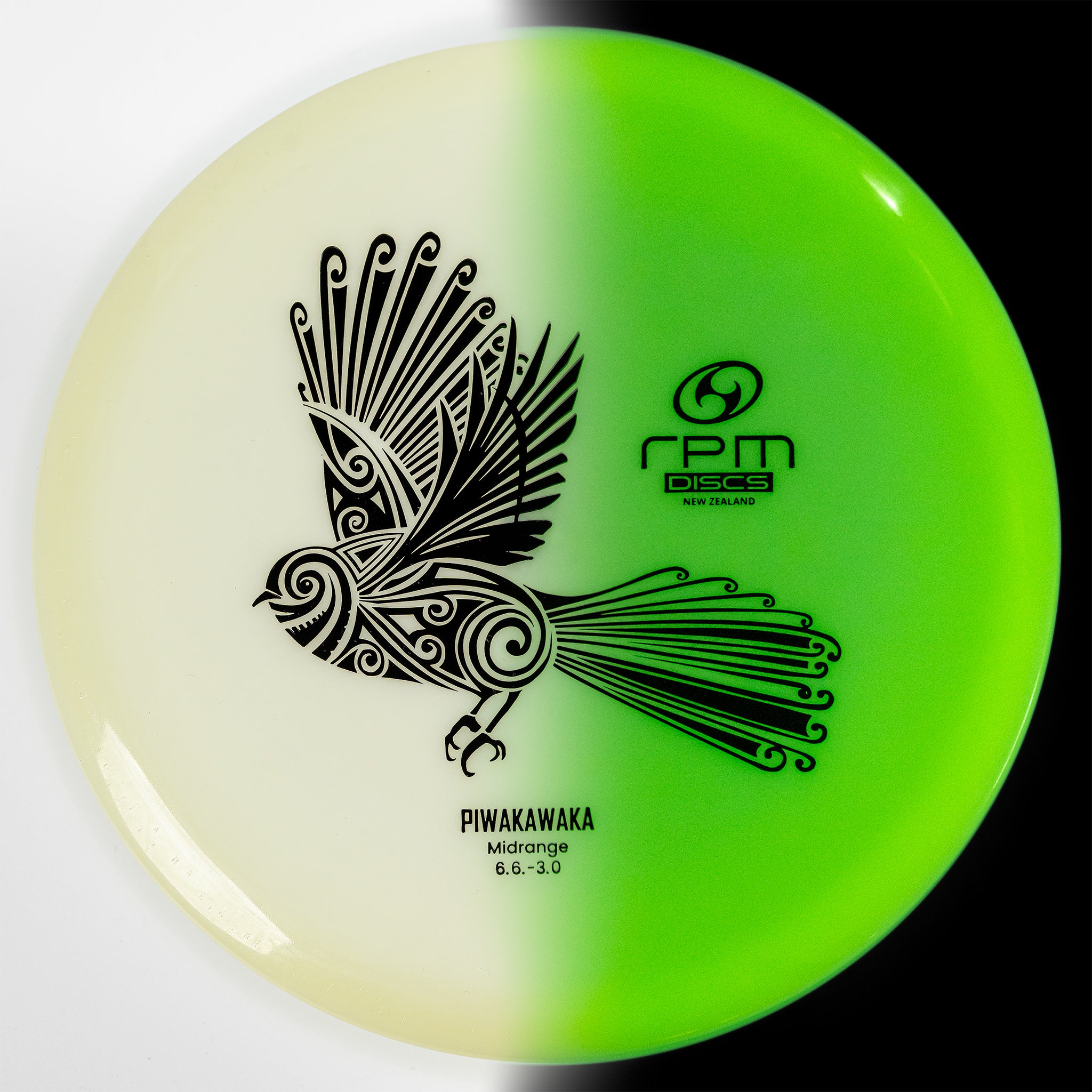 RPM Discs Glow Piwakawaka