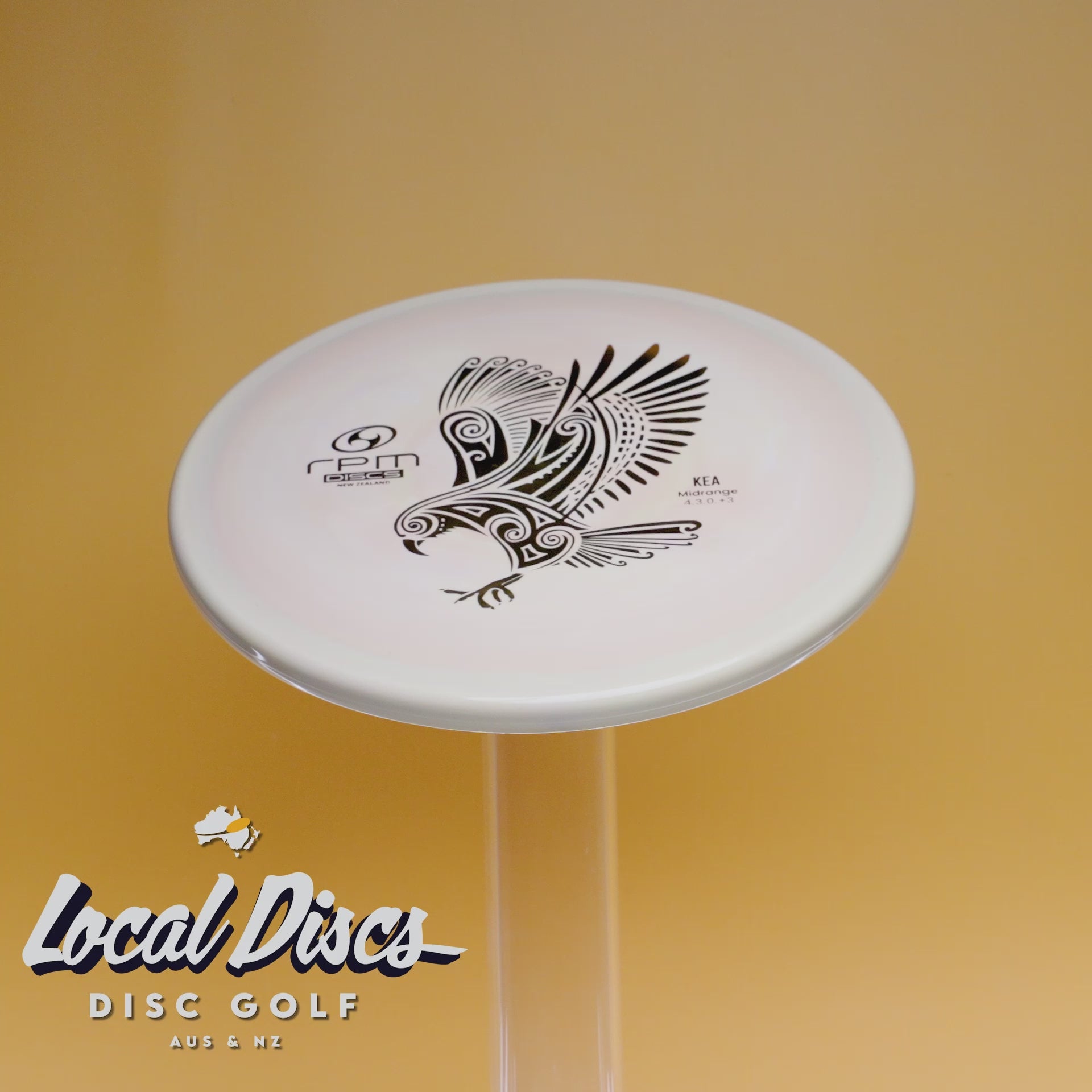 RPM Discs Kea spinning video