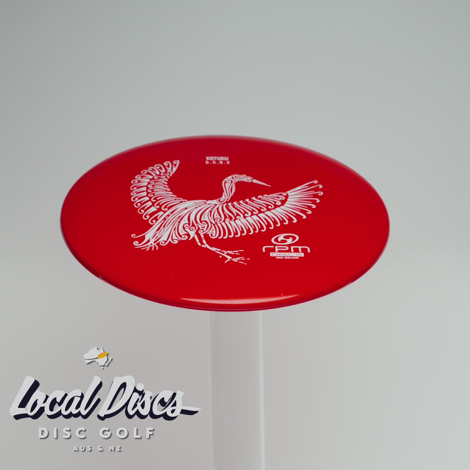 RPM Discs Kotuku spinning video