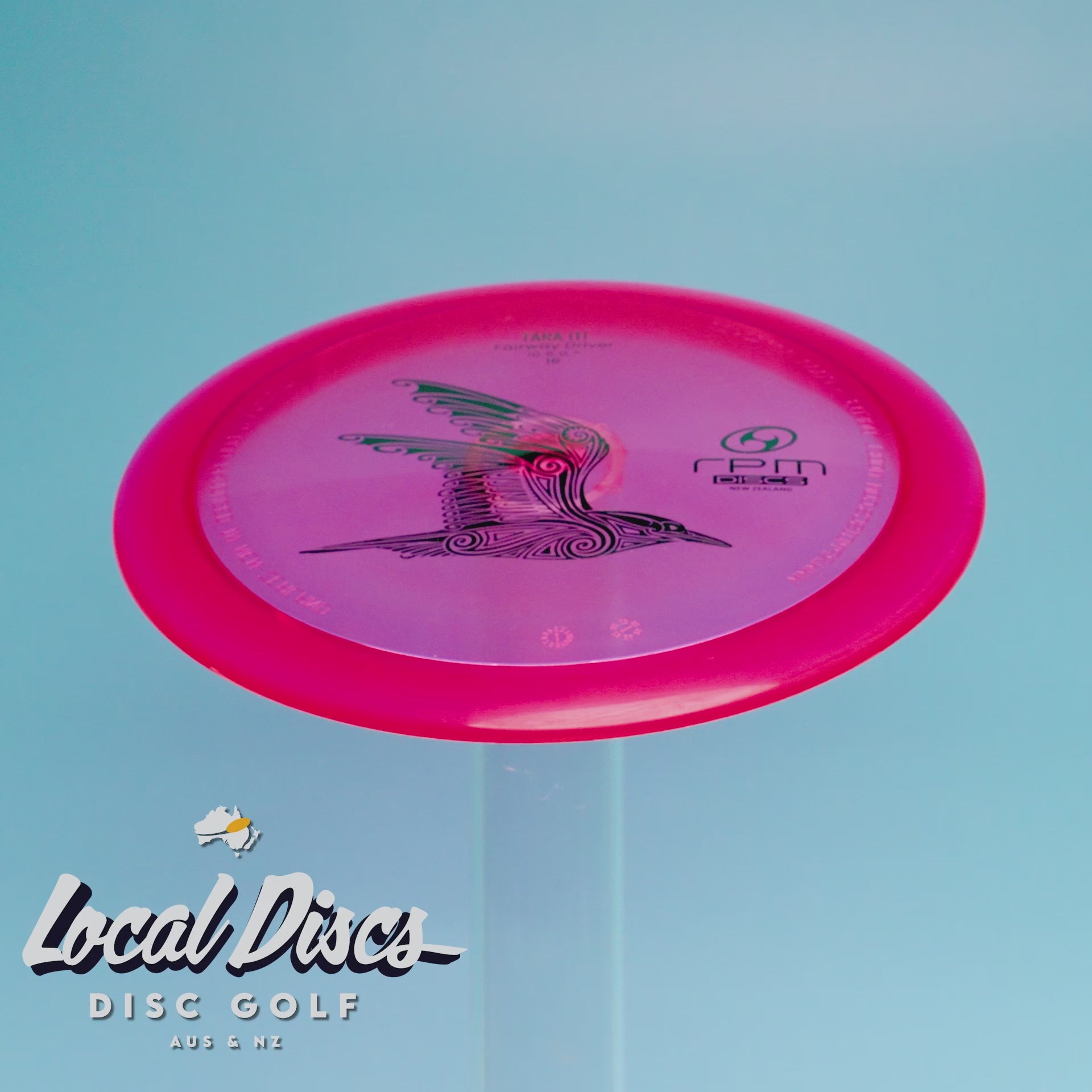 RPM Discs Tara Iti spinning video