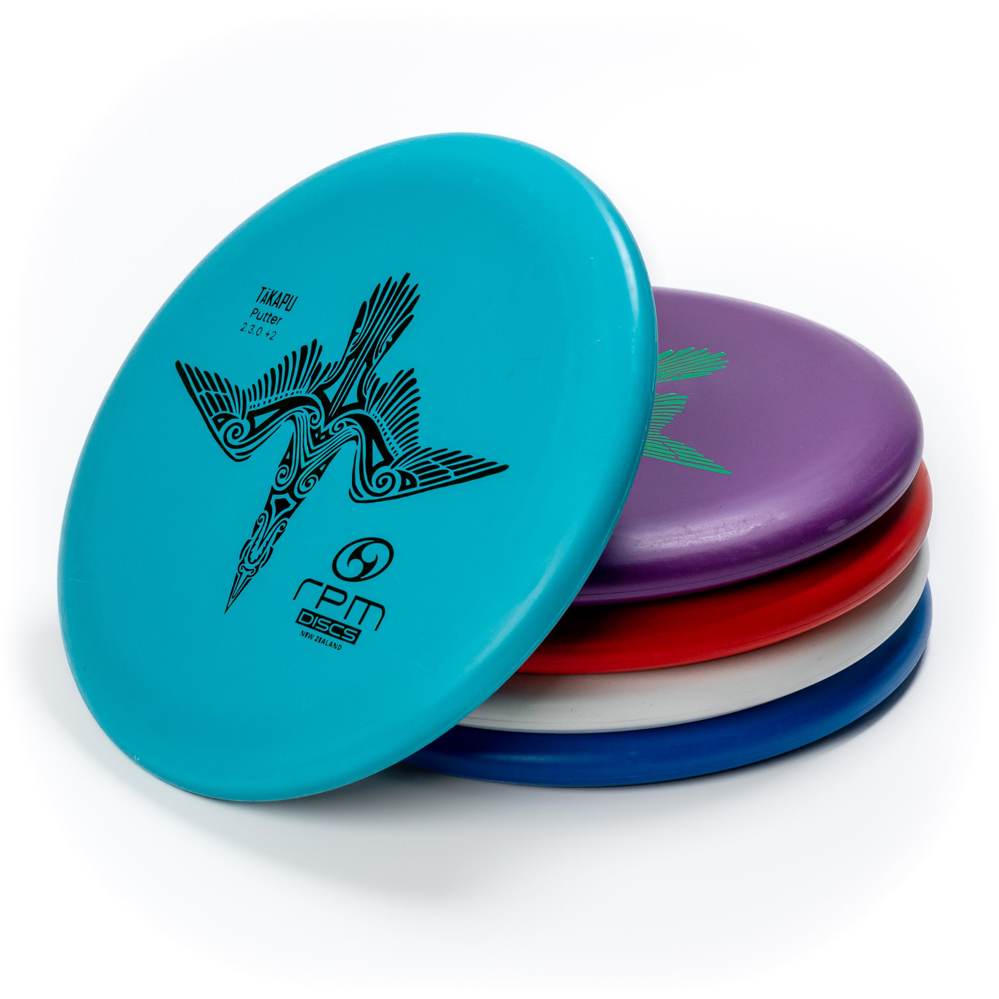 RPM discs Takapu putter bundle of 5 mixed colours