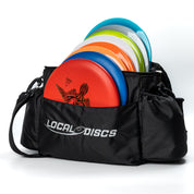 Local Discs Pro Deluxe Disc Golf Set with black bag and Takapu putter