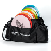 Local Discs Pro Deluxe Disc Golf Set with black bag and Tui putter