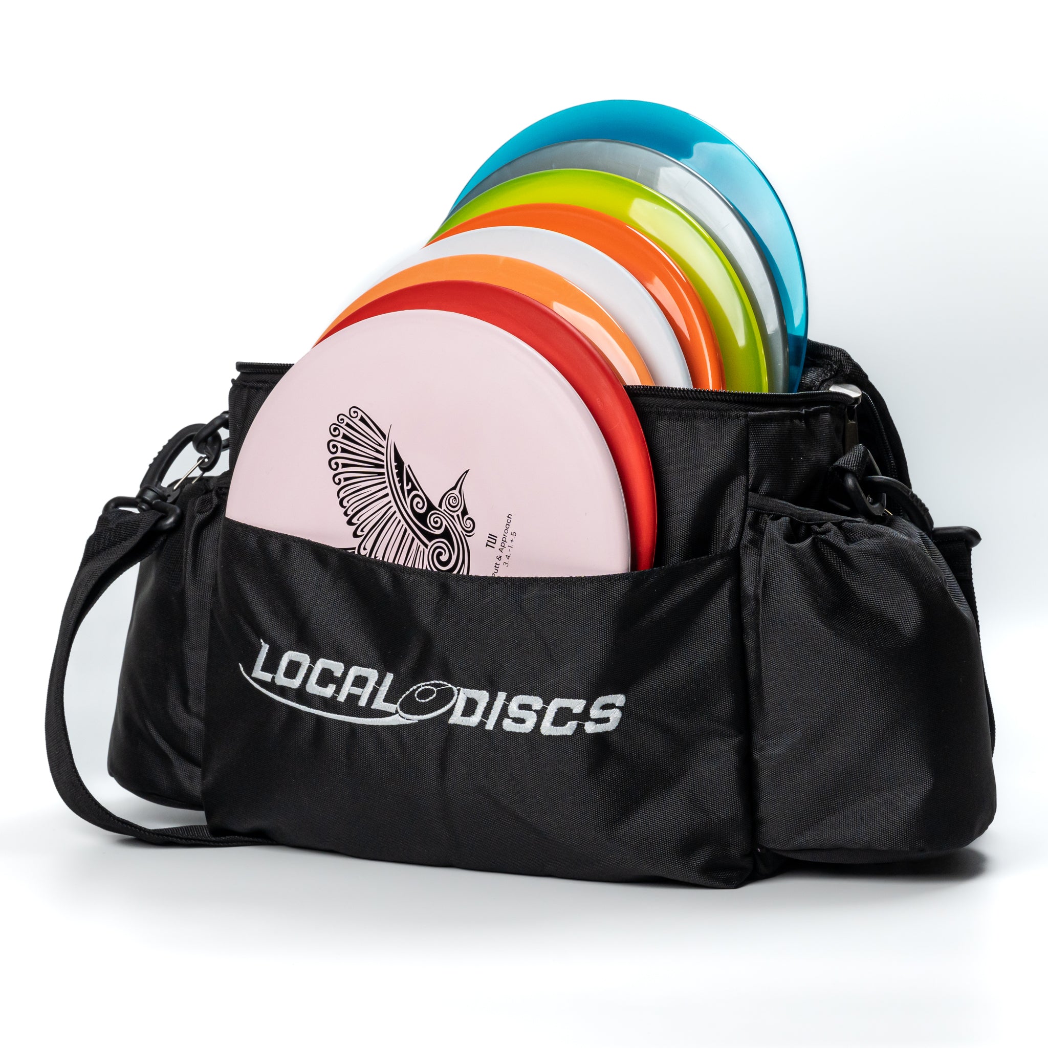 PRO DELUXE Disc Golf Bundle 8 Discs And Bag Bundle Local Discs PRO DELUXE Disc Golf Bundle 8 Discs And Bag Bundle Local Discs
