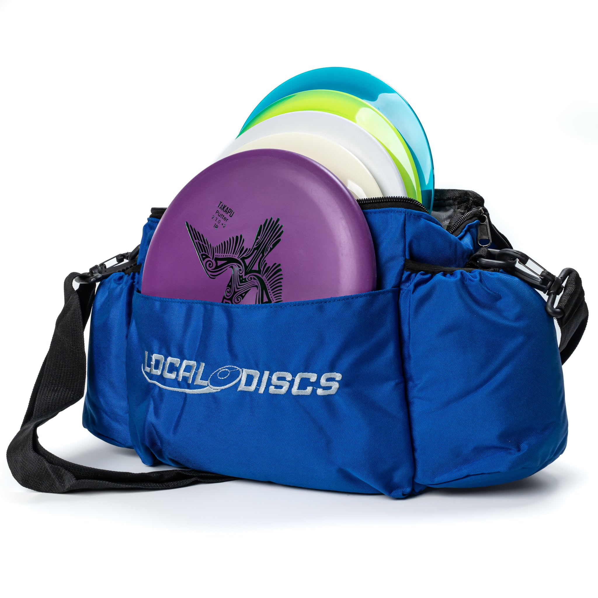 PRO STARTER Disc Golf Set - 5 Discs and Bag Bundle | Local Discs