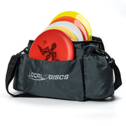 Local Discs Pro Starter Disc Golf Set with grey bag and Takapu putter