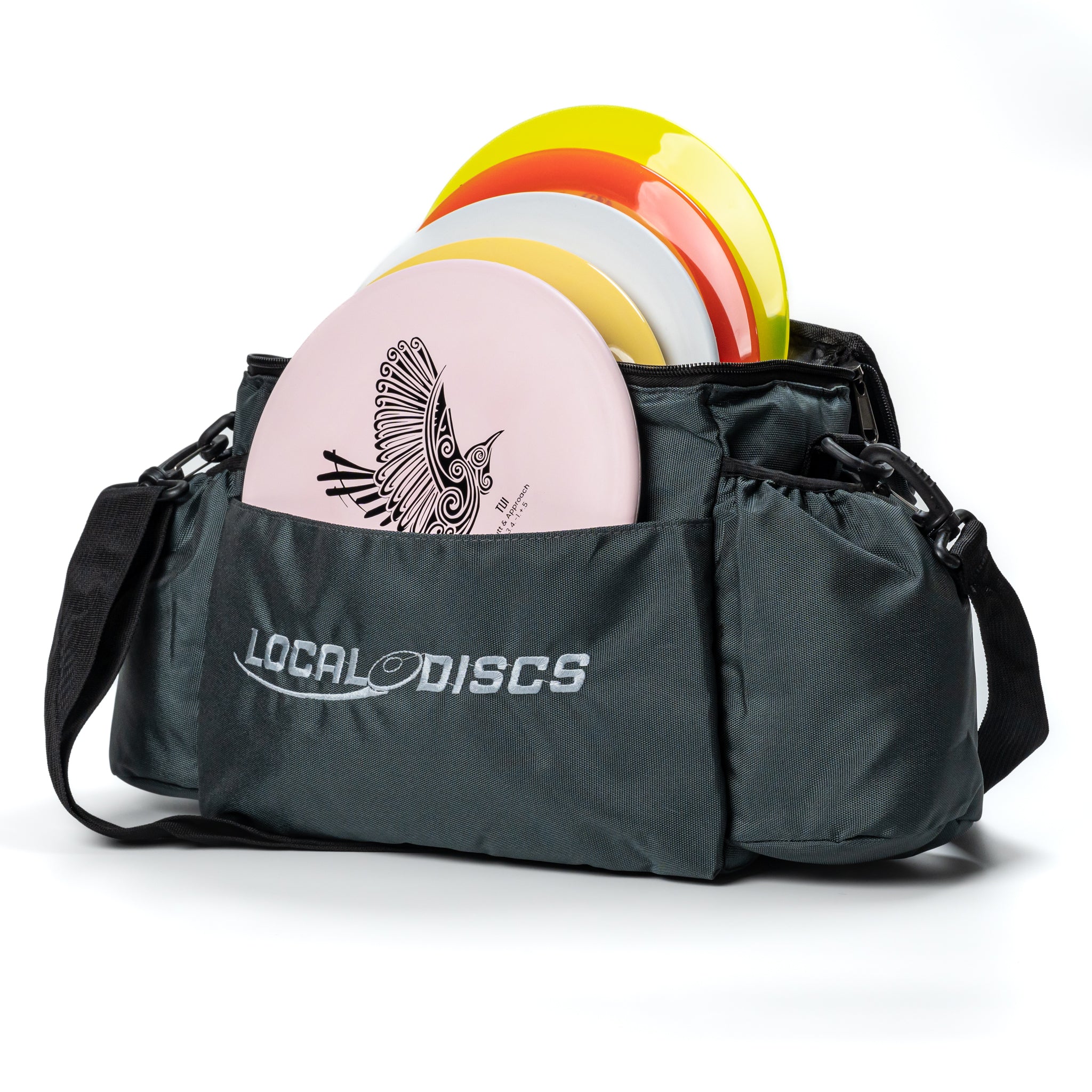 PRO STARTER Disc Golf Set - 5 Discs and Bag Bundle | Local Discs