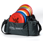 Local Discs Pro Deluxe Disc Golf Set with grey bag and Takapu putter